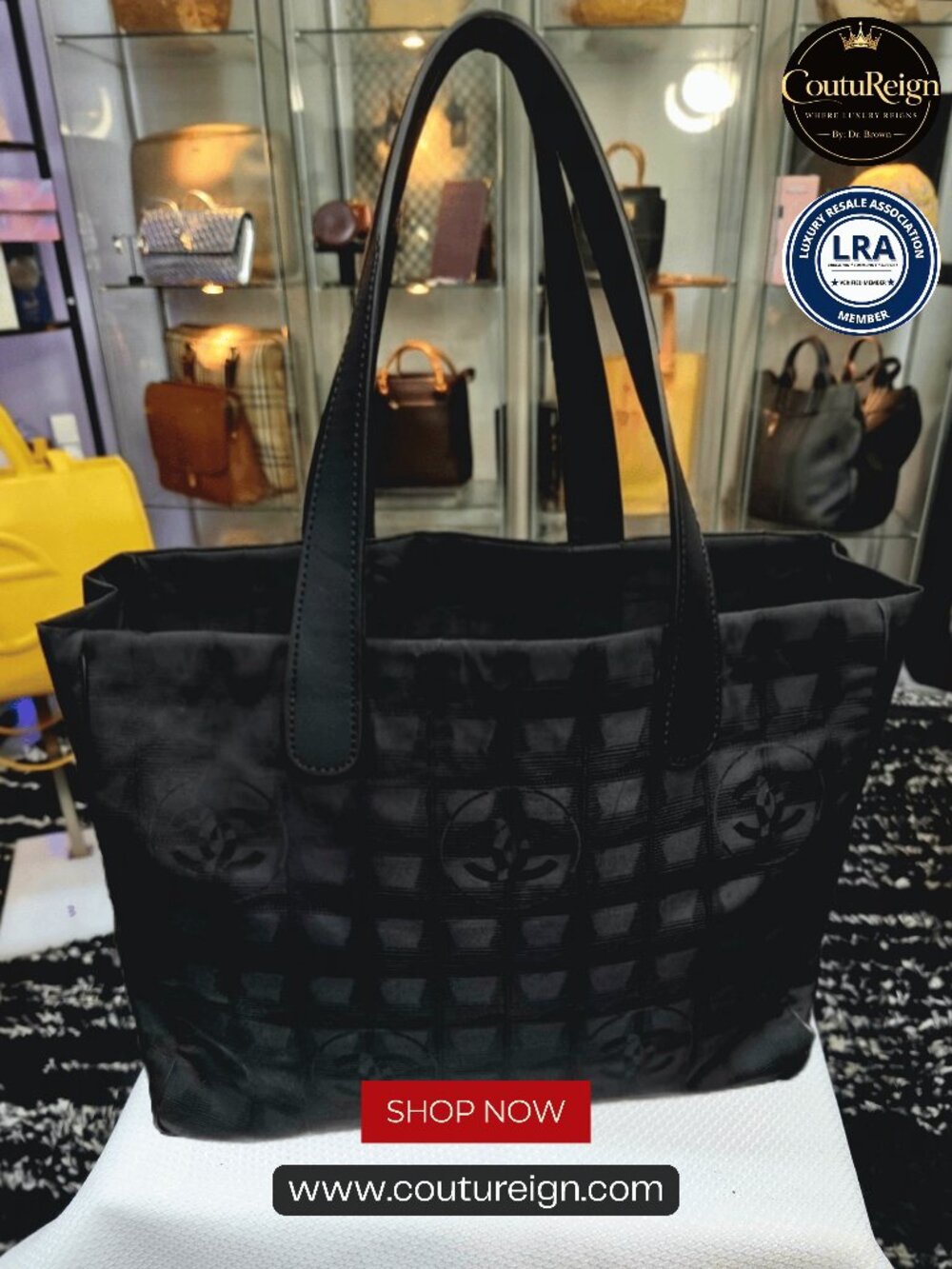 Chanel New Travel Line Tote Bag